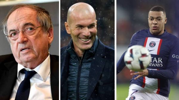 ‘Don’t Disrespect the Legend Like That’ – Mbappe Hits out at FFF President Le Graet Over Zidane Comments